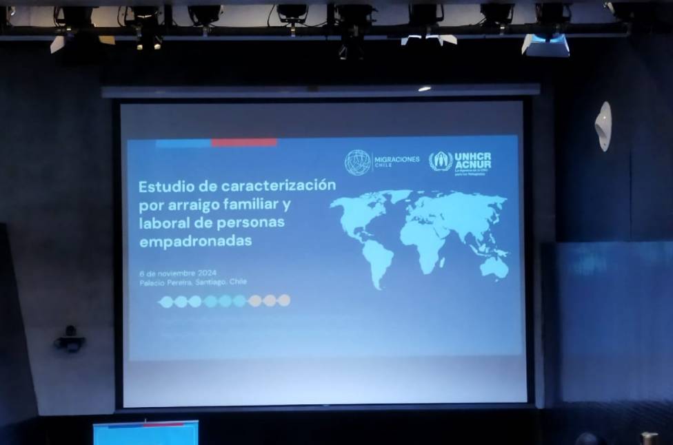 Estuvimos en la presentación del estudio “Caracterización por arraigo familiar y laboral de las personas empadronadas” del SERMIG Y ACNUR Chile