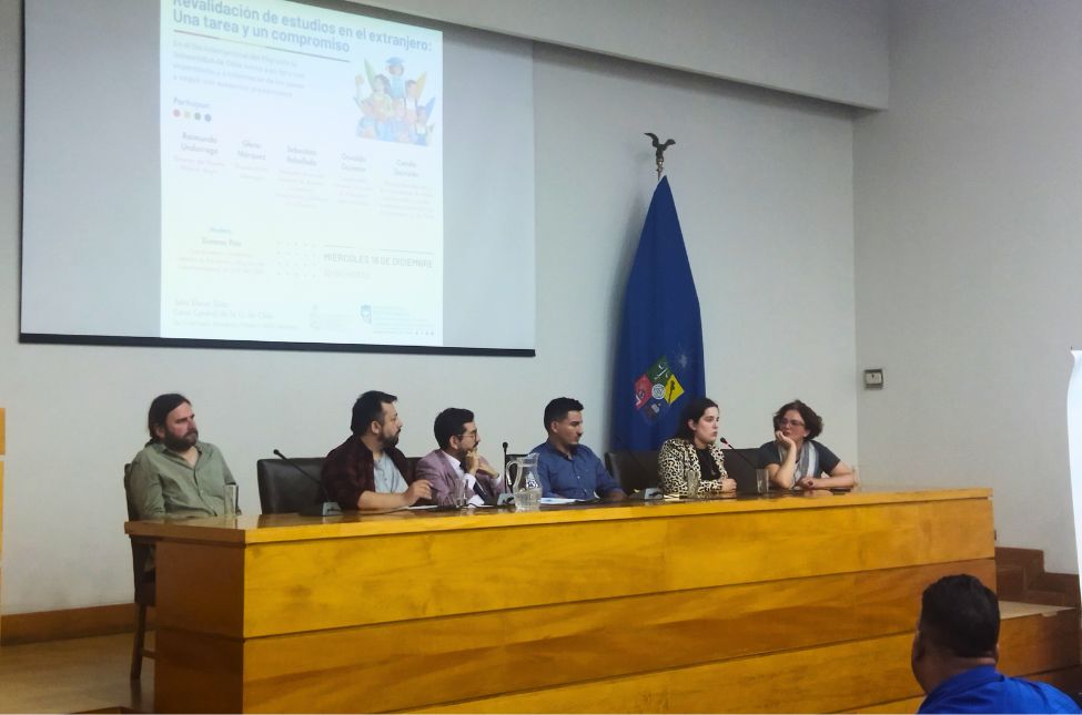 Participamos del evento “Revalidación de estudios en el extranjero: una tarea y un compromiso” de la Univ. de Chile